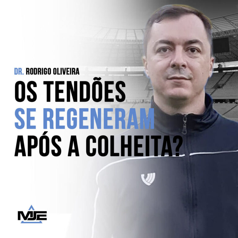 Prof. Dr. Rodrigo Oliveira tem vasta experiência no esporte e se especializou em Tendões